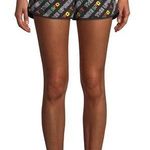 The Upside • Sport Run Performance Shorts black logo rainbow athletic wear Size 6 Photo 0