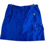 Ralph Lauren Golf Skort Athletic Pull On Pockets Athleisure Casual‎ Blue Size 10 Photo 0