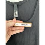 SKIMS  Soft Lounge Tank Top Solid Onyx Black Ribbed Sleeveless Womens Size XL Photo 2