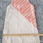 ZARA  Satin Effect Maxi Dress XS Long Striped Sleeveless Flowy Side Slits Lined Photo 12