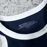 Beyond Yoga Spacedye Outlines Dress Navy Blue White Size XL Athletic Shelf Bra Photo 6