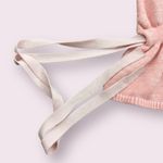 Handmade Y2K Vibes Light Baby Pink Sweater Backless Halter Neck Sleeveless Top Size One Size Photo 6