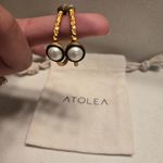 Atolea gold earrings  Photo 2