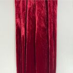 Reformation  Red Velvet Ariana Midi Dress Photo 11