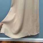 Dissh Maxi Short Sleeve Ribbed Knit Dress Nude XL Tan Photo 5