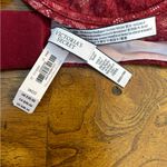 Victoria's Secret  38DD Body by Victoria unlined lace demi bra maroon red Photo 2