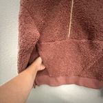 JoyLab  Cozy Half Zip Sherpa‎ Pullover Size Small EUC Pockets Photo 2
