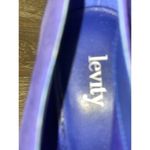 Elegant Royal Blue Suede Peep Photo 5