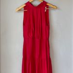 Sam Edelman Parachute Tiered Dress Red Size 2 Photo 5