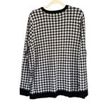 Isaac Mizrahi S1 Isaac‎ Mizrahi Live! Gingham Plaid Button Cardigan Sweater Photo 2