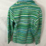 Spyder : Green & Blue Striped Women's Sweatshirt- 1/4 zip- 8 Photo 11