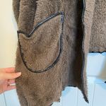 Simply Couture EUC |  women’s furry fuzzy open drapey‎ oversized cardigan jacket Photo 3