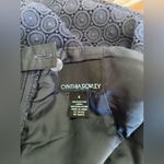 Cynthia Rowley navy lace skirt size 4 100% cotton Photo 2