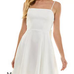Macy's Embellished-Strap Bow-Back Dress Photo 0