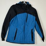 Columbia  Jacket Womens Small Blue Black Interchange Coat with Zip‎ out Lining Photo 0
