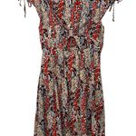Free People  | Miss Right Floral Cut-Out Boho Chic Mini Euro Summer Dress Size XS Photo 7