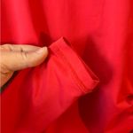 J.Crew Swim Rash Guard Elegant Red Ruched Women Top Long Sleeves Photo 7