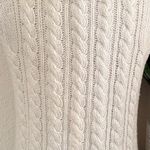 Vintage Eddie Bauer Cable Knit Sweater Vest – Wool Blend Shawl Collar large Photo 5