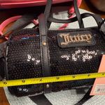 Juicy Couture NWT  Black Bling Queen Of Everything Crossbody Purse Sequins $79 Photo 2