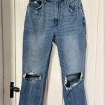 Abercrombie & Fitch Curve Love Ultra High Rise The Ankle Straight size 2 Short Photo 0