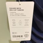 Athleta  navy square neck bra cop tankini NWT Photo 2