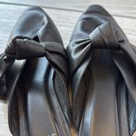A New Day  Bow Flats Size 7 Black Slip-On pointed‎ Photo 4