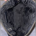 Michael Kors NWOT Cindy Dome Black Leather Signature MK Crossbody Photo 5