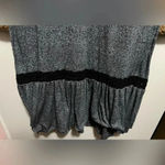 We The Free Free People  Women's Oversized Baggy Grey Dress,Black Lace,Size XS Photo 3