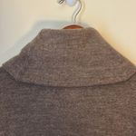 Susan Bristol  Brown Cowl Neck Sweater 100% Merino Wool Photo 3