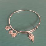ALEX AND ANI Arrowhead Charm Silver Tone Expandable Bangle Bracelet Photo 6