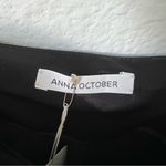 NWT Anna October Amur Tulip Midi Dress in Black and Cream Photo 5