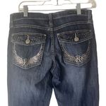 Rock & Republic Women's Size 8 Short Berlin Angel Wing Jewel Flap Pocket Jeans Photo 1