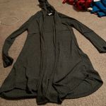 Paper Crane  large grey open cardigan M Photo 2