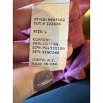 Cut Loose Dress Women Large Pink Mauve Lace Like Pattern Long Sleeve Mini‎ Boho Photo 8