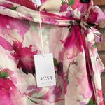 MISA Los Angeles NWT Themis Floral Skirt in Garden Fuchsia Photo 5
