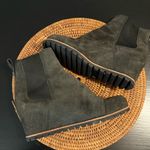 UGG  wedge Stylish Grey Suede Ankle Boots size 11 women’s waterproof Photo 4