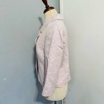Tahari‎ Women Light Pink Textured Collared Long Sleeve Blazer Size 12 Petite Photo 4
