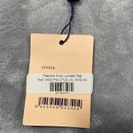 Paloma Wool Levete Top L/XL Red Knit Bandeau Lace Up Boho Festival New Size L Photo 5