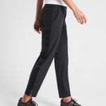Athleta  Black Joggers Womens Casual Pants Ankle Length Pockets Brooklyn Sz 14 Photo 1