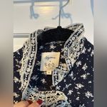 Sézane Sezane X SEA NY Chloe shirt in small navy floral print Photo 5