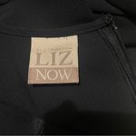 Liz Claiborne  LIZ NOW Navy Long Sleeve Vintage Peplum Top Dress Photo 8