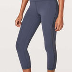 Lululemon - Train Times Crop 21” Dazed Athletic Leggings Gym Workout Running Yoga Photo 0