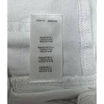 NEW Parker & Rowe White Capri Jeans Pull On Elastic Waist Rhinestone Fringe XL Photo 10