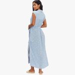 Billabong  Lovely Ways Maxi Dress Belted Floral Beach Casual Size Large Photo 11