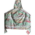 Adidas Womens Multicolor Swirl Crop Hoodie Sweatshirt Sz S Photo 3