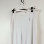 Sagaie Paris Vintage White Crochet Lace Trim Pants Size 6 Photo 2