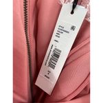 Alice + Olivia Harmony Pink Sequin Cowl Neck Slit Asymmetric Midi Dress 8 NWT Photo 7