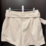 DO+BE  Shorts Leather High-Waisted Faux Belted Photo 1