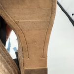 Old Navy Womens Sz 8 Blue Chambray Espadrille Wedge Heels Shoes Ribbon Ankle Tie Photo 8