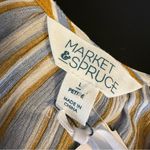 Market & Spruce  Striped Halter Neck Women Top size a large petite NWT Photo 3